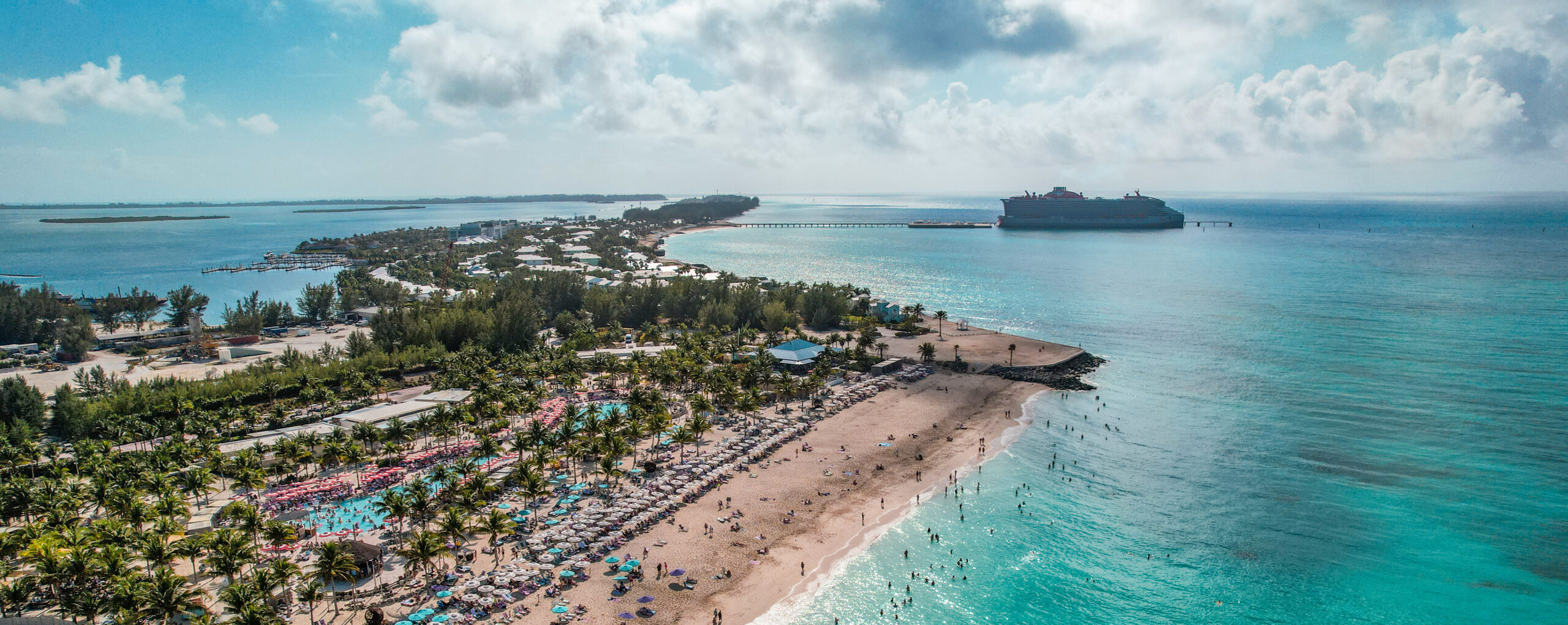 Virgin Voyages shot by Christine Lozada on Mavic Air 2S Drone